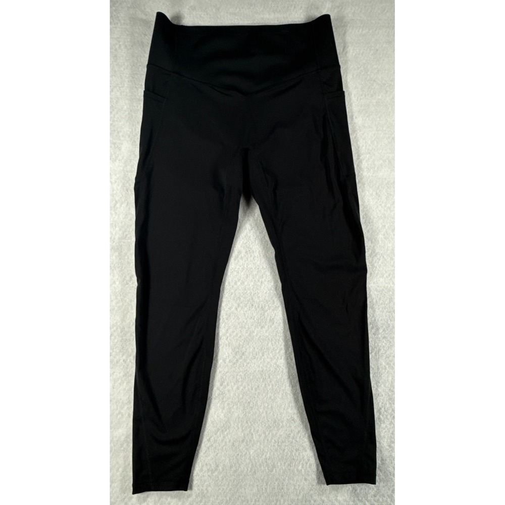 Halara Womens Size 6 Black High Rise Ankle Yoga Leggings